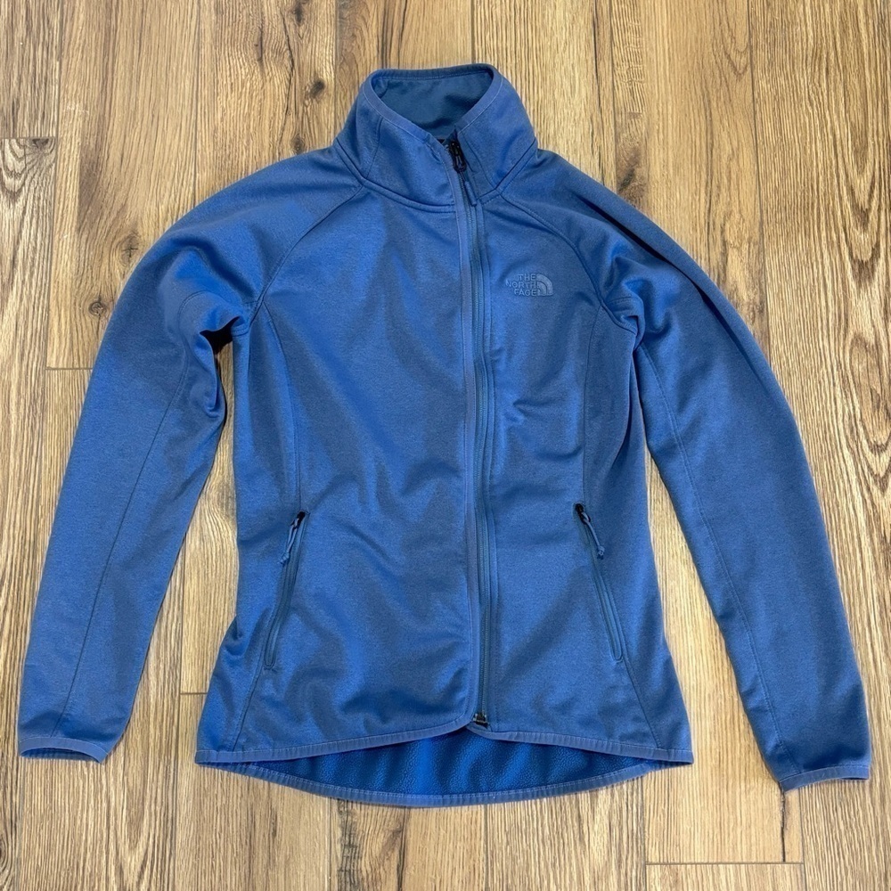 North Face Arcata Blue Full Zip Jacket Women's Size Small